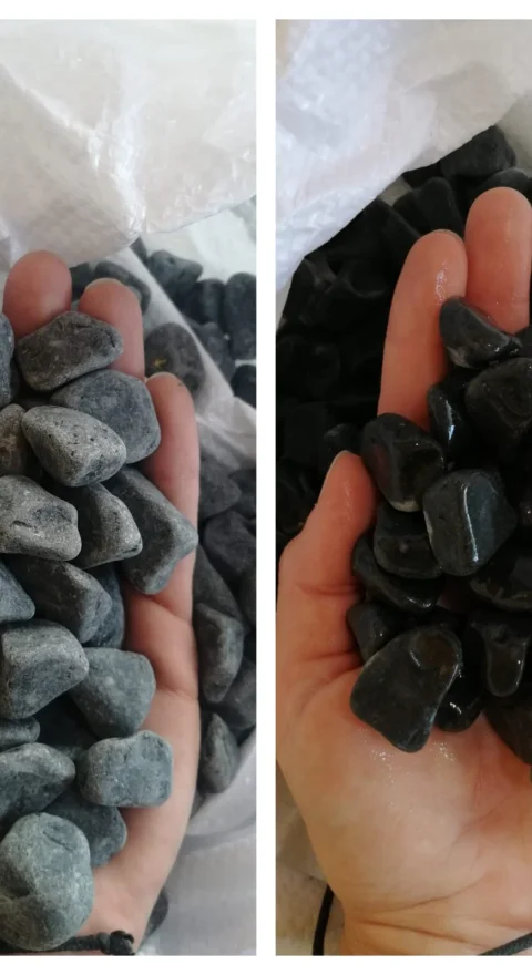 Pebble Stone Black